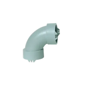 1-1/2" Electro Fusion Polypropylene Flame Retardant Chemical Waste 1/4 Bend (90°) L181