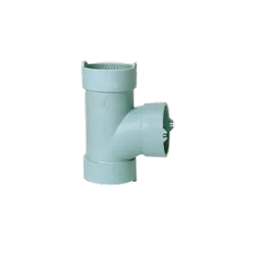 1-1/2" Electro Fusion Polypropylene Flame Retardant Chemical Waste Sanitary Tee L201