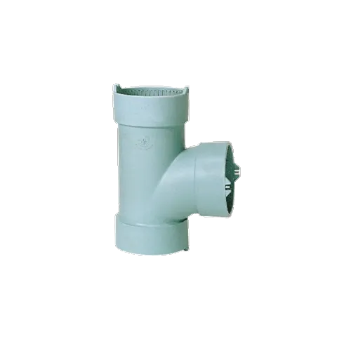 1-1/2" Electro Fusion Polypropylene Flame Retardant Chemical Waste Sanitary Tee L201