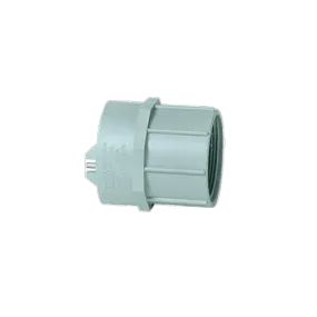1-1/2" Electro Fusion X Female Thread Polypropylene Flame Retardant Chemical Waste Adapter L151