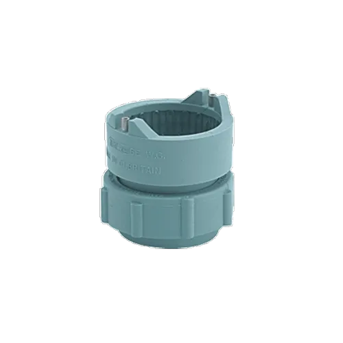 1-1/2" Electro Fusion X Loose Nut Polypropylene Flame Retardant Chemical Waste Adapter L111