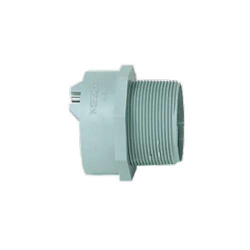 1-1/2" Electro Fusion X Male Thread Polypropylene Flame Retardant Chemical Waste Adapter L141
