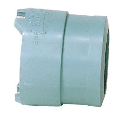 1-1/2" Polypropylene Flame Retardent Chemical Waste No Hub Electro Fusion x Mechanical Joint Spigot Adapter L461