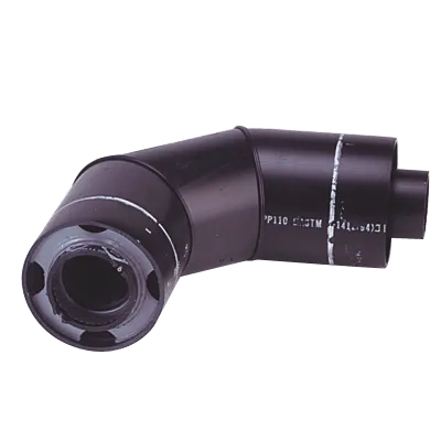 1-1/2" X 4"  Polypropylene 1/4 Bend 044150