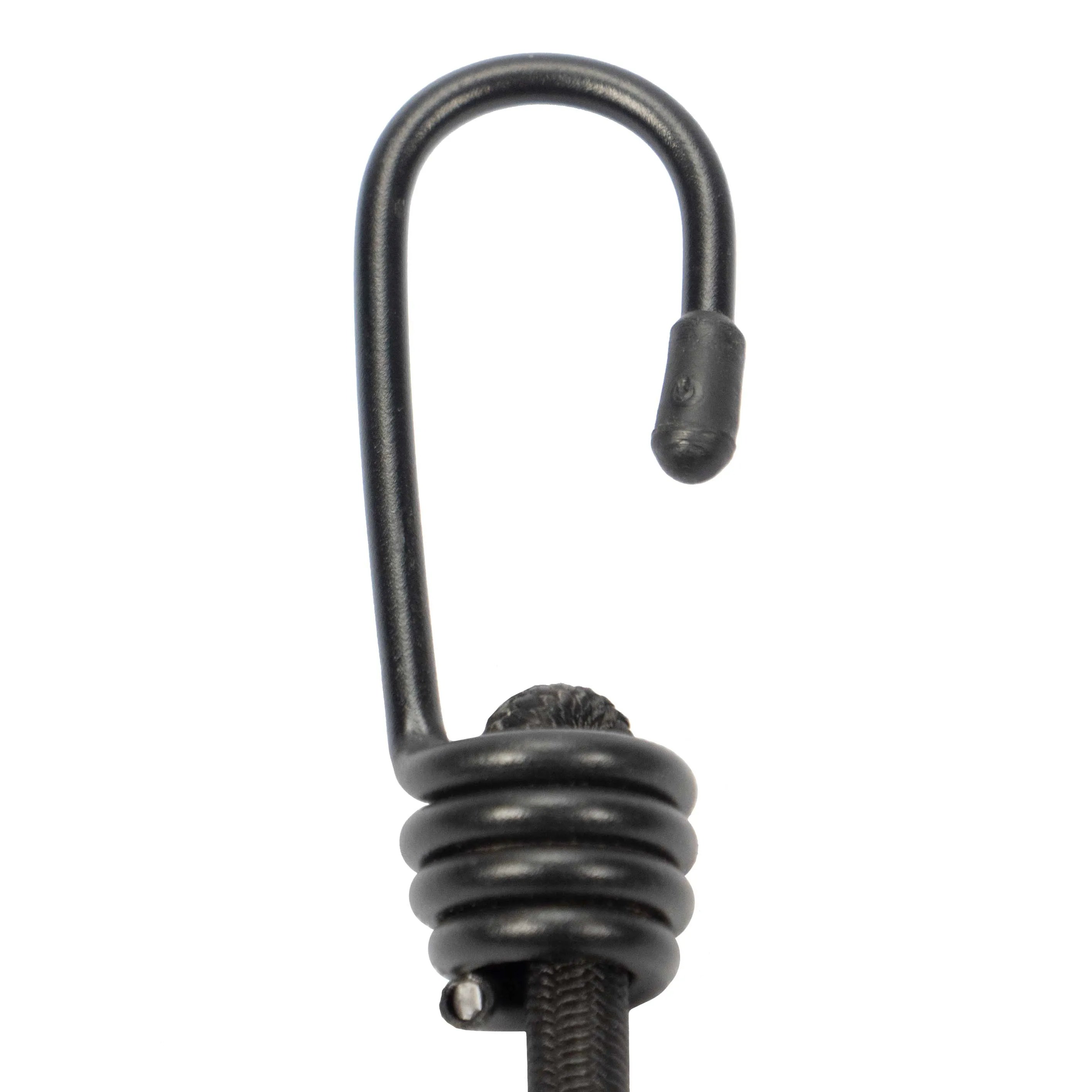 1/2" x 18" Black Bungee Cords (bundle of 25) - 12mm