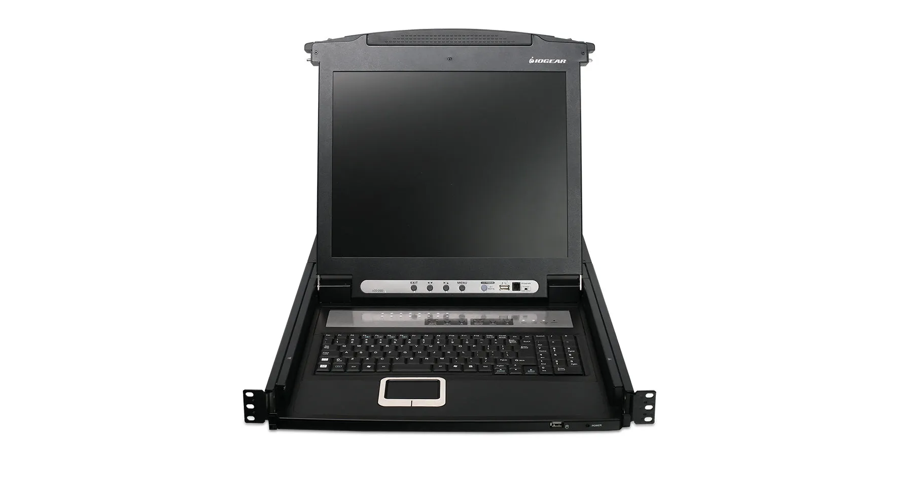 16-Port LCD Combo KVM Switch with Cables