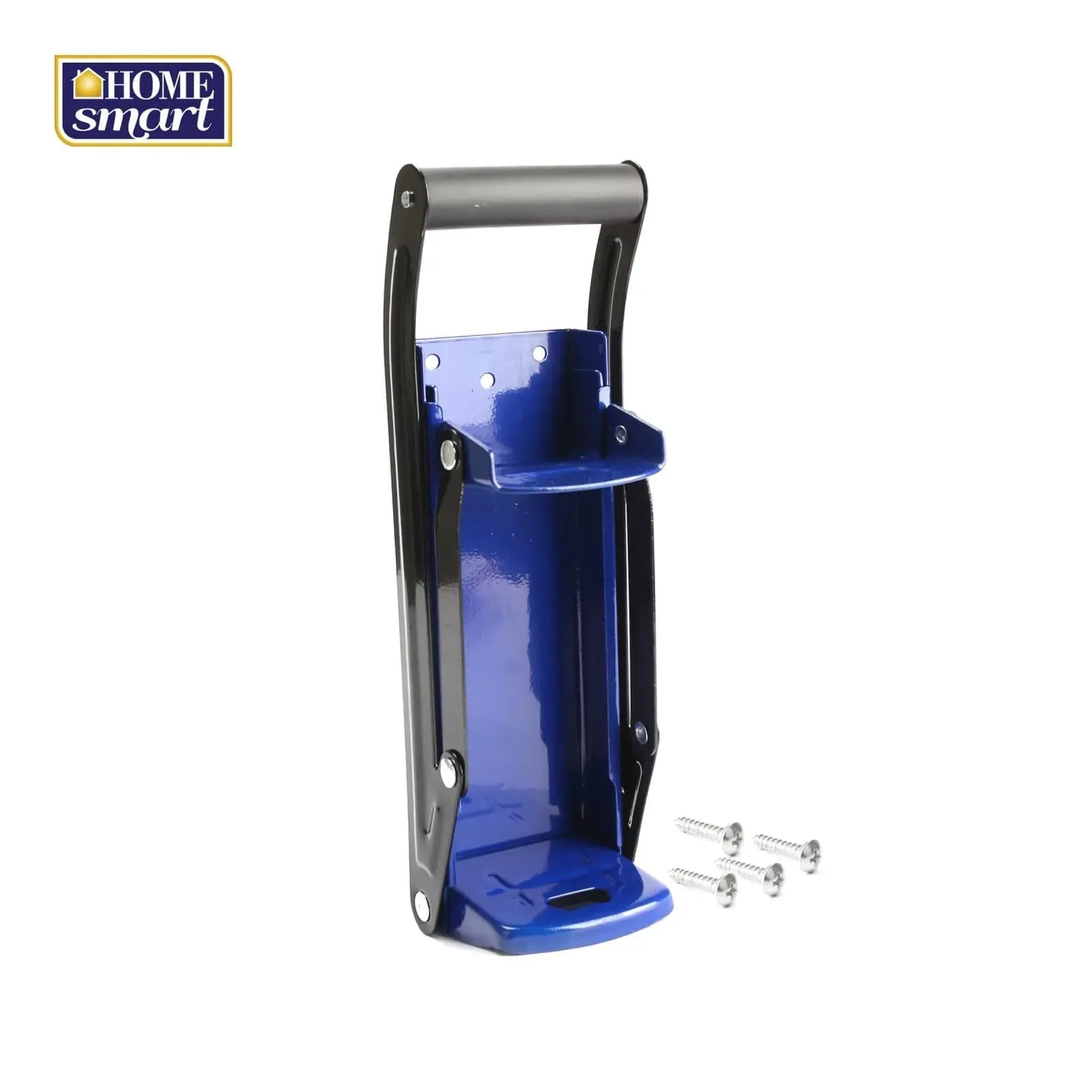 16OZ Steel Can Crusher Wall Mounted Recycling   Bottle Opener - Blue