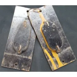 1800's Pocket Door Set with Lock Pull Plates and 4 Top Rollers #GA2004