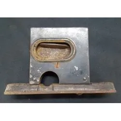 1800's Pocket Door Set with Lock Pull Plates and 4 Top Rollers #GA2004