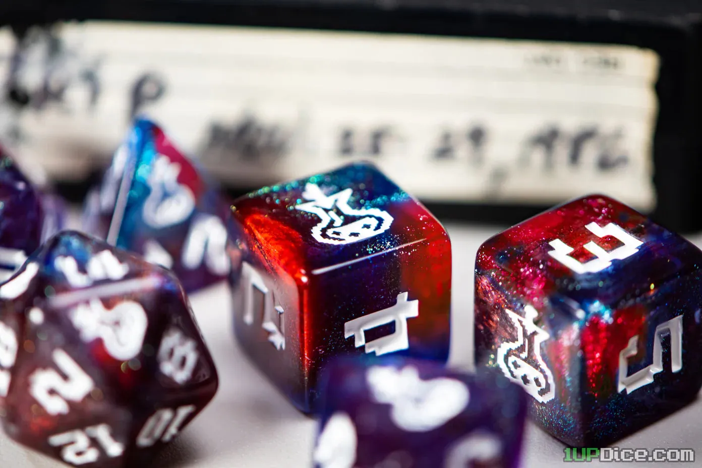1UP Dice Polyhedral Set: Elixir of Vitality