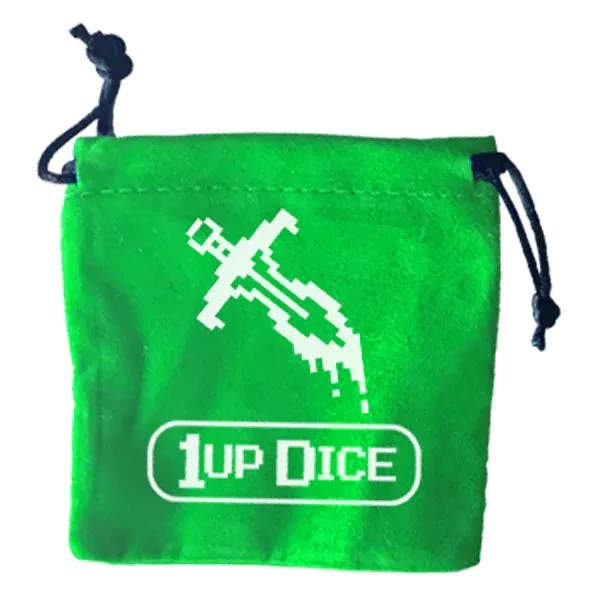 1UP Dice Polyhedral Set: Poison Dagger