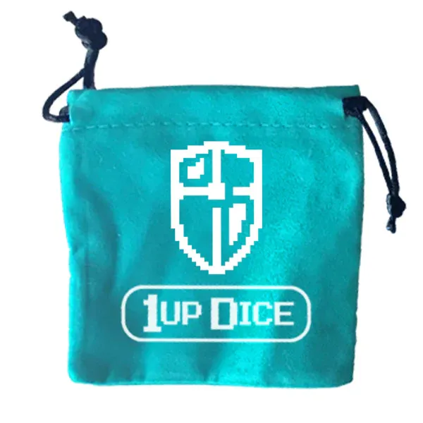 1UP Dice Polyhedral Set: Radiant Shield