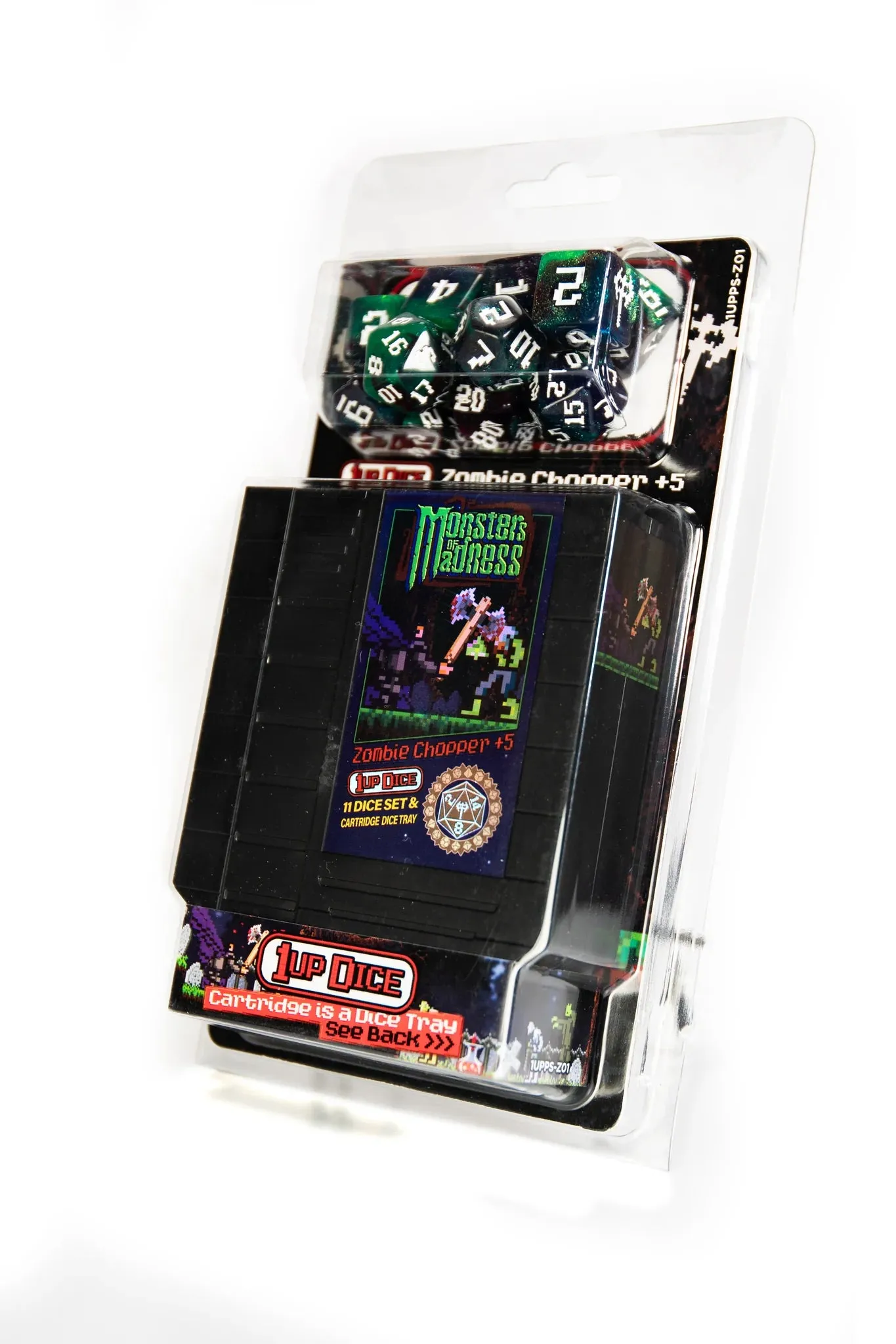 1UP Dice Polyhedral Set: Zombie Chopper  5