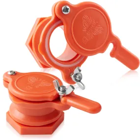 2 Pack Honey Gate Valves for Extracting Beekeeping Tool
