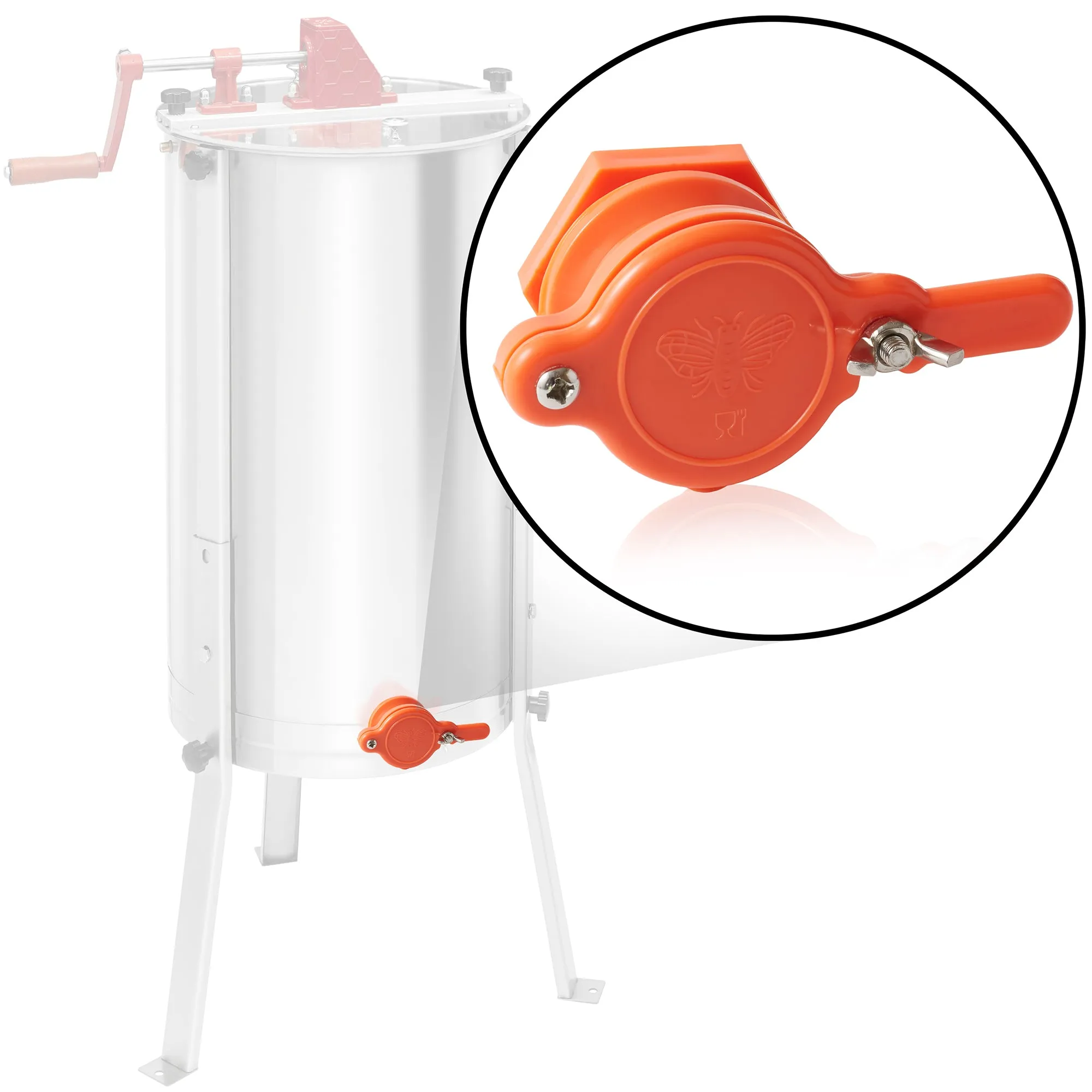 2 Pack Honey Gate Valves for Extracting Beekeeping Tool