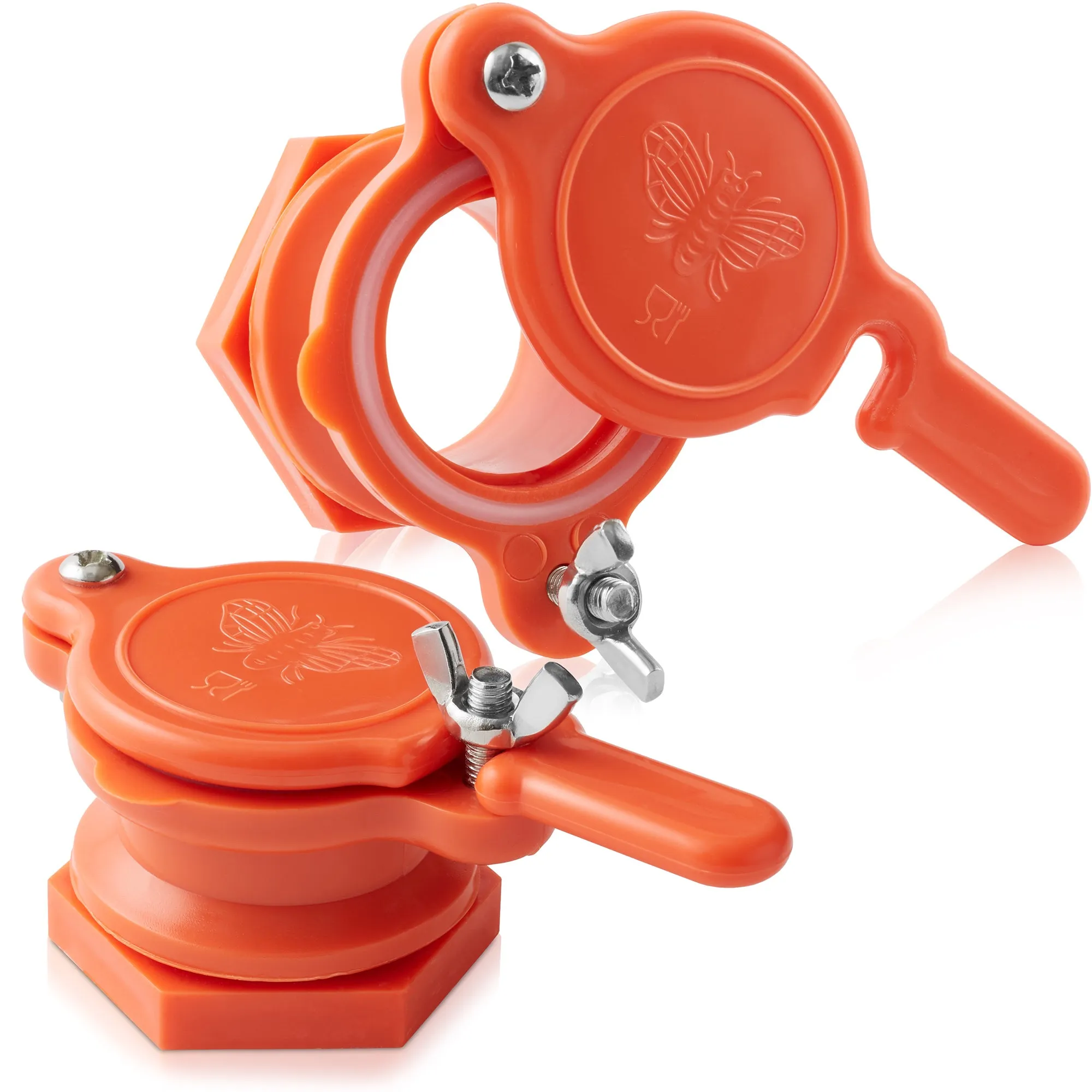 2 Pack Honey Gate Valves for Extracting Beekeeping Tool