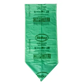 22.2" x 29" x 0.68 mil 13 Gallon Green Home-Compostable Plastic Food Scrap Collection Bags (960 Bags, 48 Bags/Box, 20 Boxes/Case)