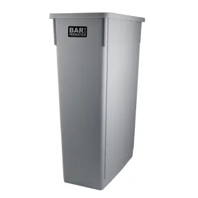 23 Gal. BarConic® Space Saver Slim Jim Trash Can