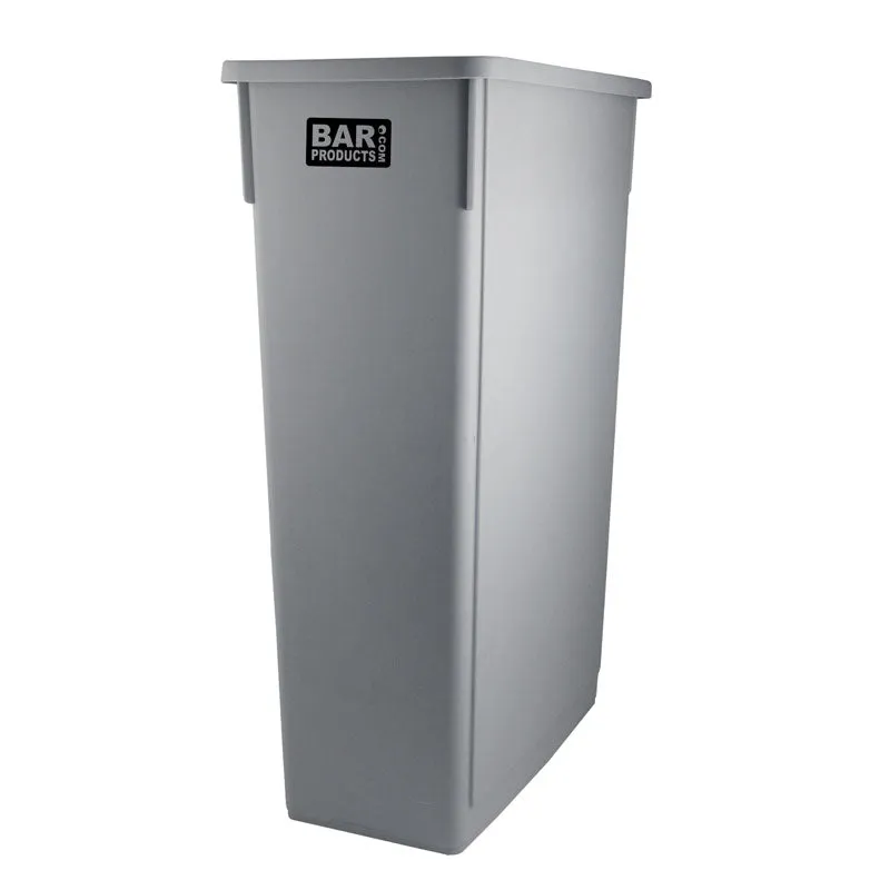 23 Gal. BarConic® Space Saver Slim Jim Trash Can