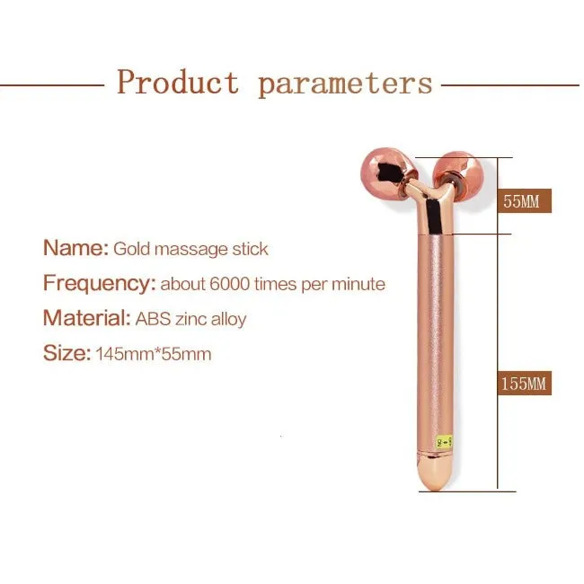 3D Facial Roller Lifting Massager