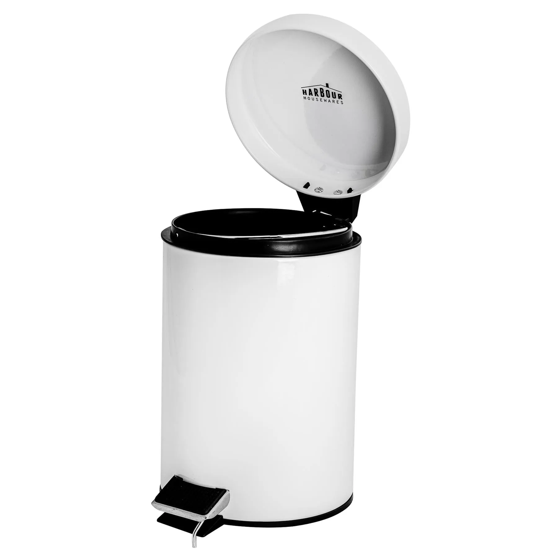 3L Round Stainless Steel Pedal Bin - By Harbour Housewares