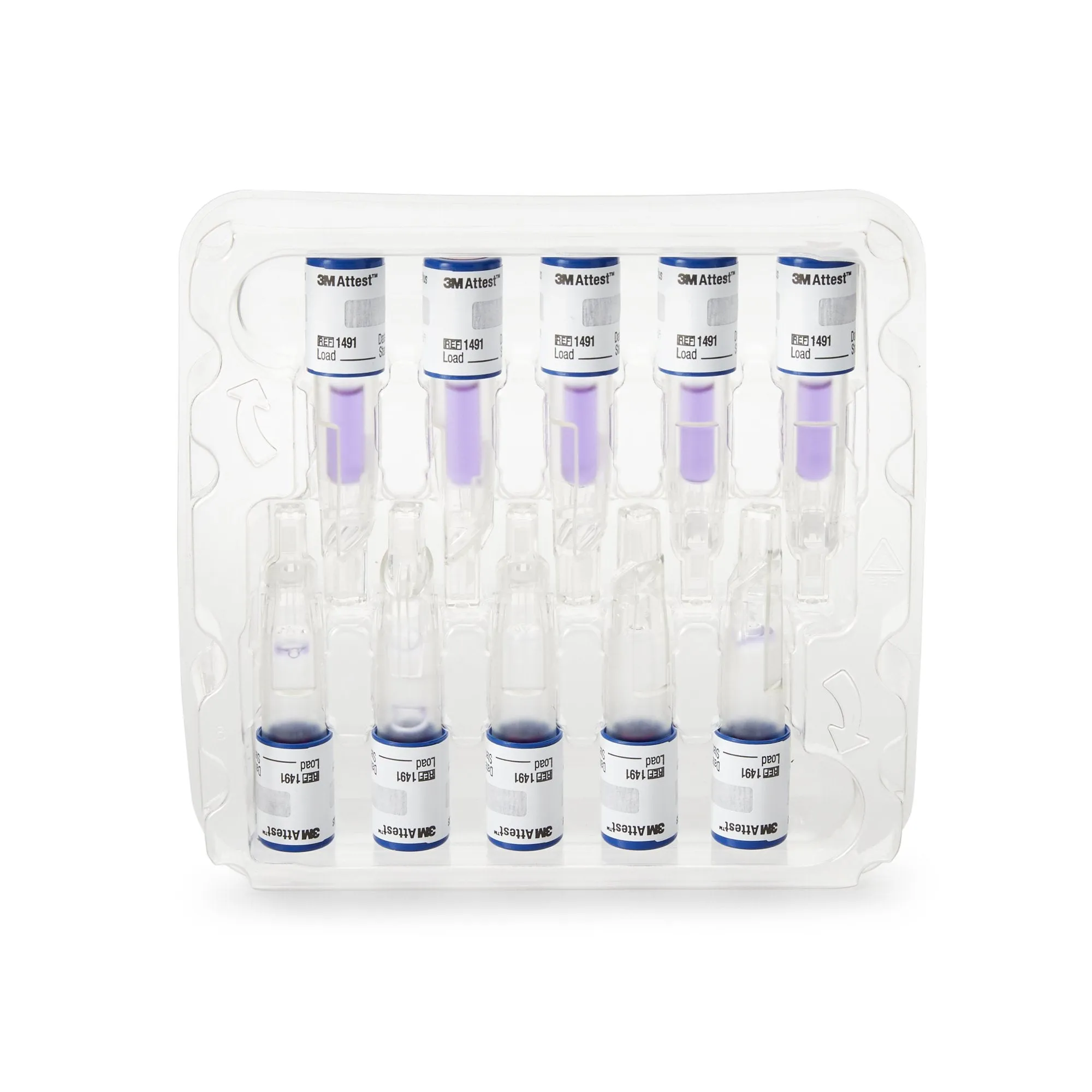 3M Attest™ Rapid Readout Sterilization Biological Indicator Vial, 1 Case of 200