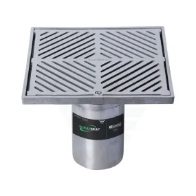 3Monkeez 225mm Square Floor Waste Arrestor (suits 100mm pipe) (Heel Proof)