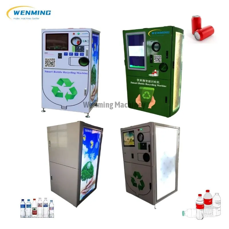 4G / Wifi Smart Rvm Machine Intelligent Bottle Recycling Machine