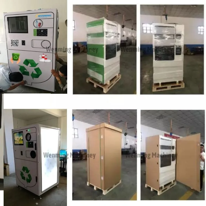 4G/Wifi Plastic Bottle Disposal Machine Intelligent Reverse Vending Machine