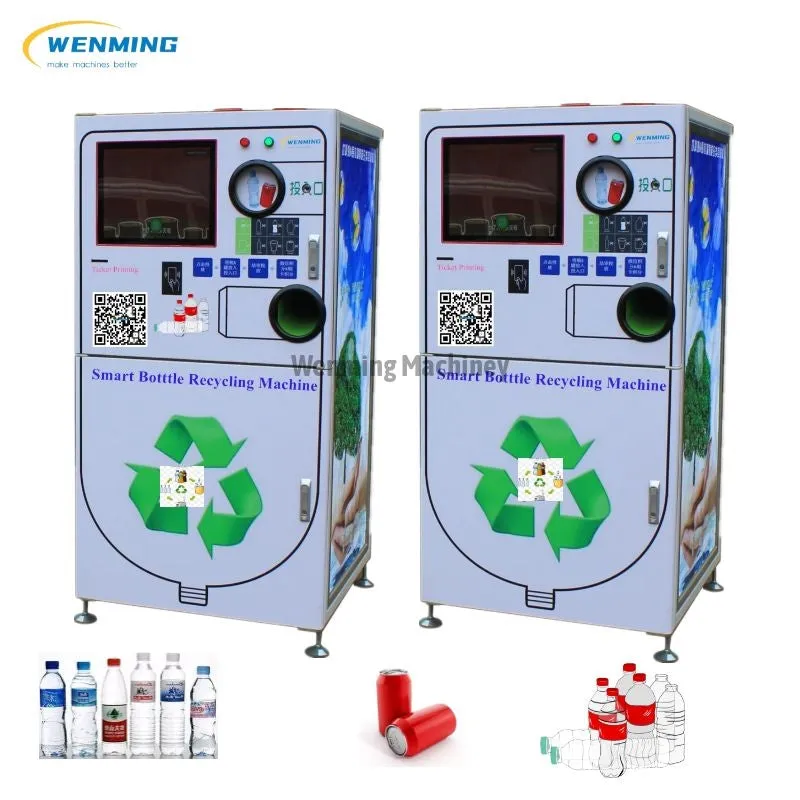 4G/Wifi Plastic Bottle Disposal Machine Intelligent Reverse Vending Machine
