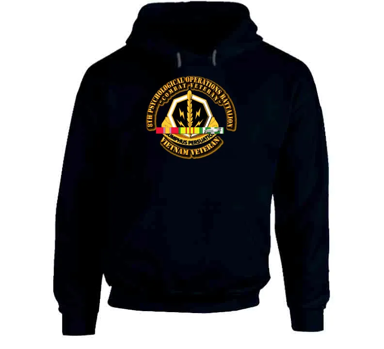 8th Psychological Operations Battalion w SVC  Ribbon T Shirt