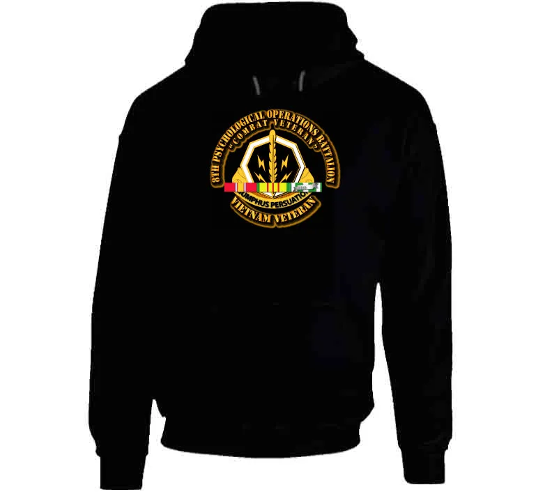 8th Psychological Operations Battalion w SVC  Ribbon T Shirt