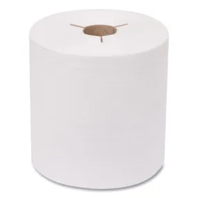 Advanced Hand Towel Roll, Notched, 1-ply, 8" X 800 Ft, White, 6 Rolls/carton