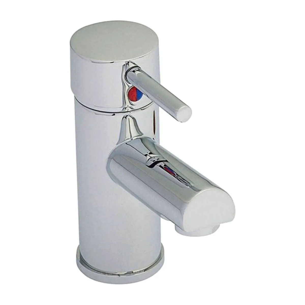 AG Risby Single Lever Basin Monoblock Mixer Tap Chrome