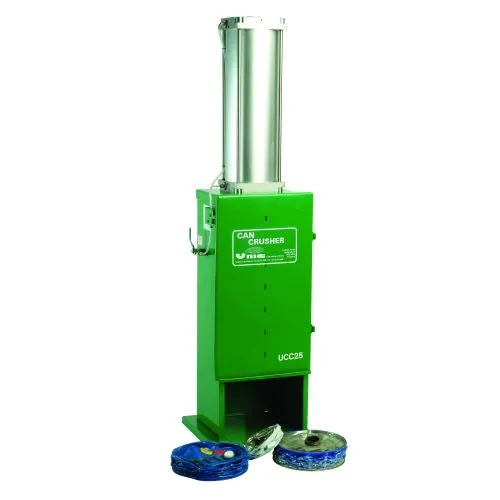 Air Powered 30L Can and Drum Crusher - Reduce And Recycle Your Metal Cans