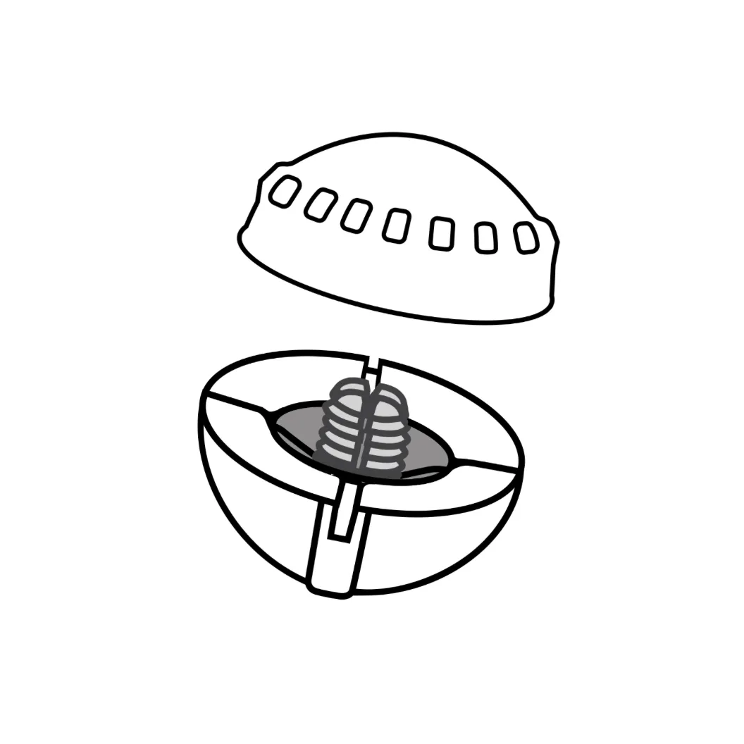 AirLock CenterLock 1/2" 3-Pack