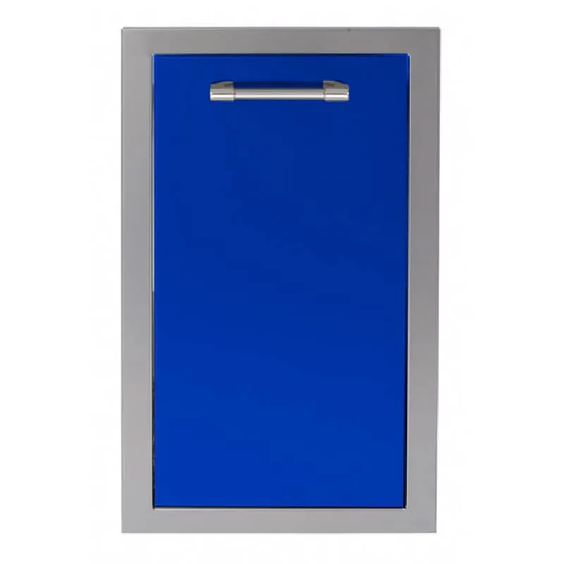 Alfresco 20-Inch Stainless Steel Soft-Close Dual Trash Center