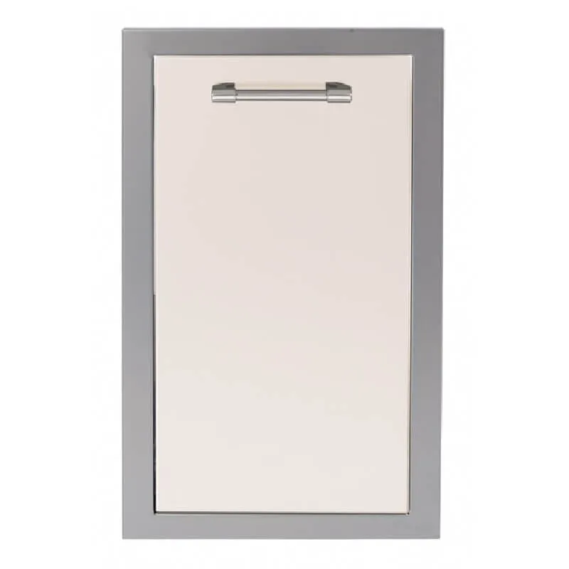 Alfresco 20-Inch Stainless Steel Soft-Close Dual Trash Center