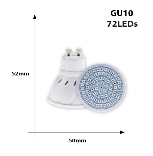 Ampoule G10 Led Encastrable Fluorescent (36,54,72 leds)