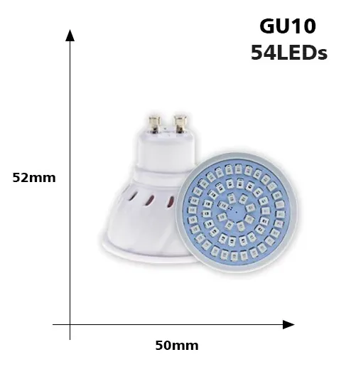 Ampoule G10 Led Encastrable Fluorescent (36,54,72 leds)