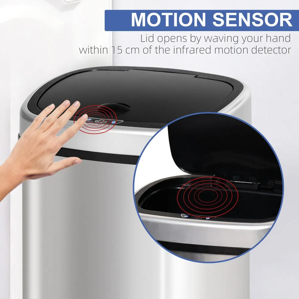 Best Kitchen Trash Can - Touchless Sensor - 48L
