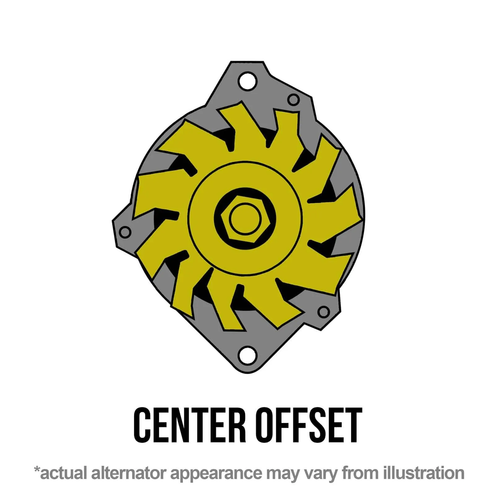 Billet Specialties V-Trac Replacement Alternators V0105