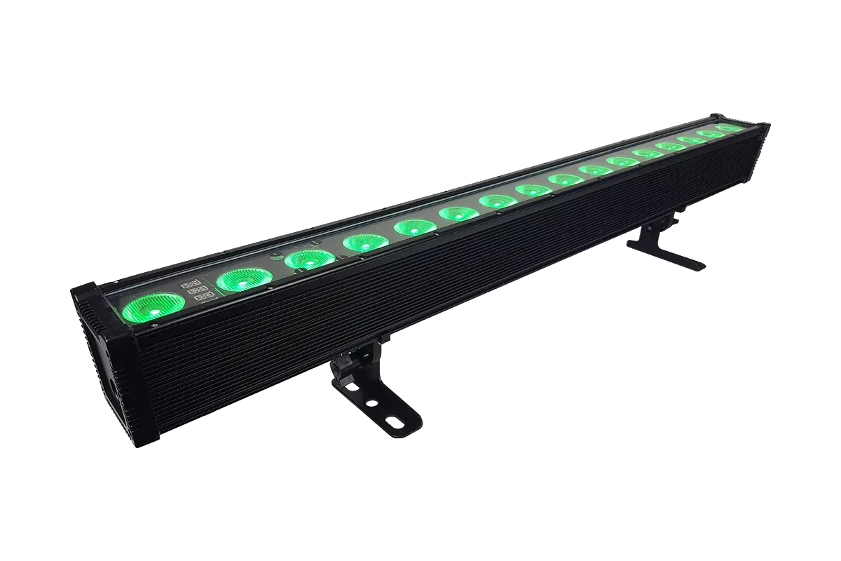 Blizzard Lighting Motif Atelier 16FX IP65 4-In-1 RGB WW LEDs Asymmetrical Bar Light