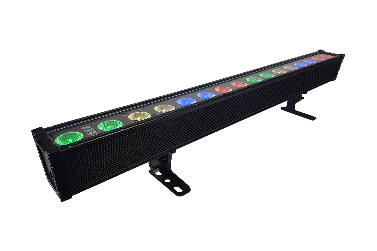Blizzard Lighting Motif Atelier 16FX IP65 4-In-1 RGB WW LEDs Asymmetrical Bar Light