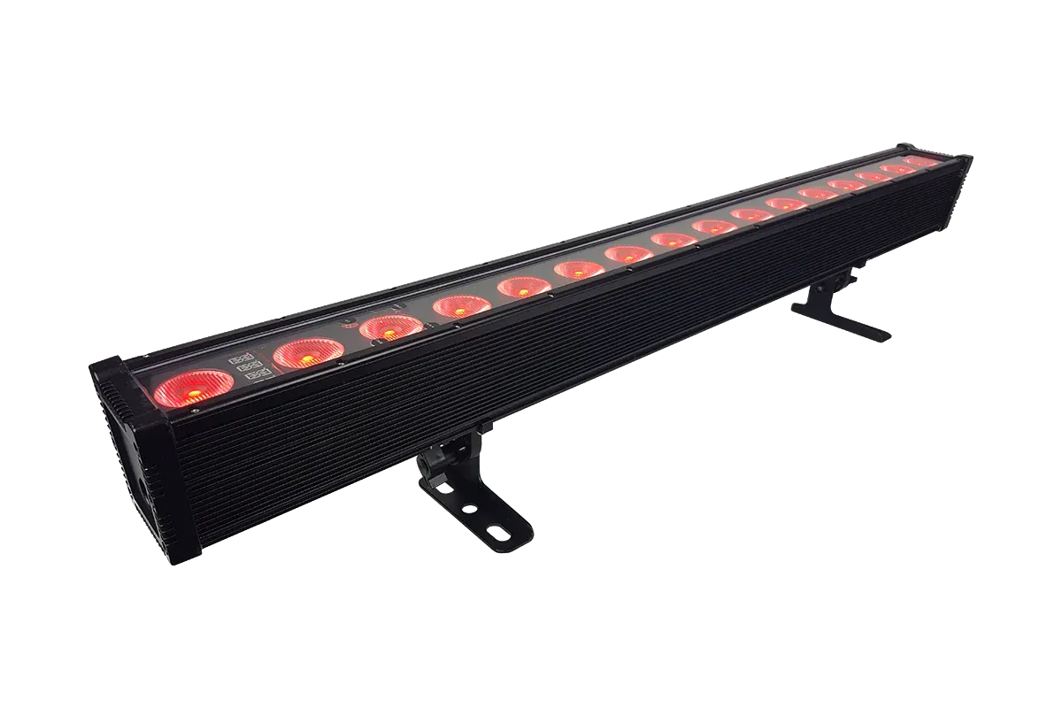 Blizzard Lighting Motif Atelier 16FX IP65 4-In-1 RGB WW LEDs Asymmetrical Bar Light