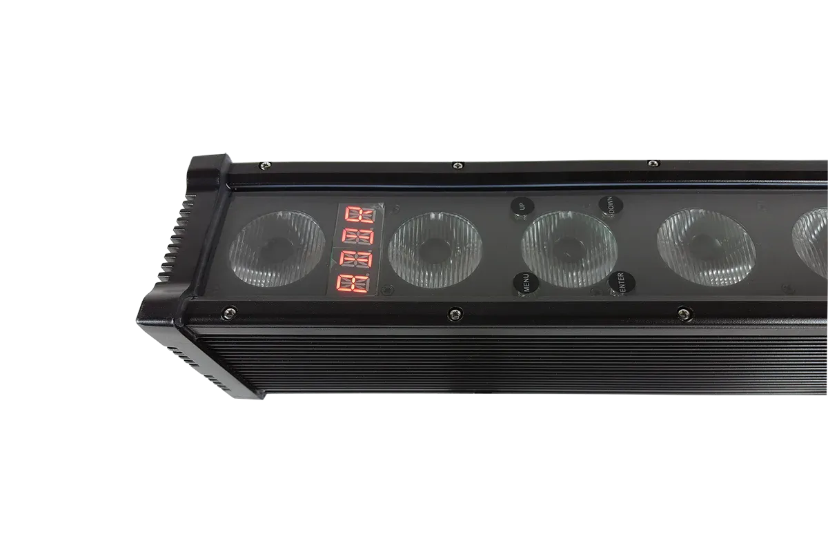 Blizzard Lighting Motif Atelier 16FX IP65 4-In-1 RGB WW LEDs Asymmetrical Bar Light