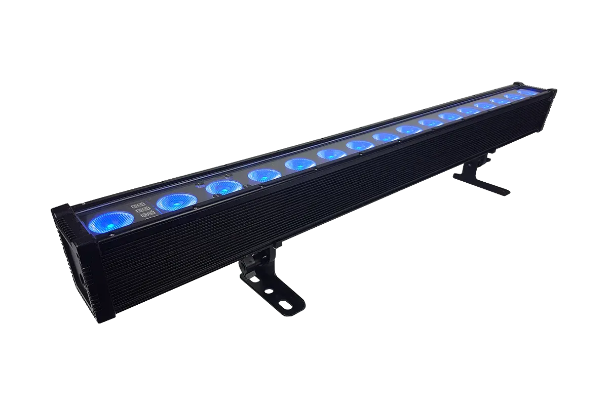 Blizzard Lighting Motif Atelier 16FX IP65 4-In-1 RGB WW LEDs Asymmetrical Bar Light