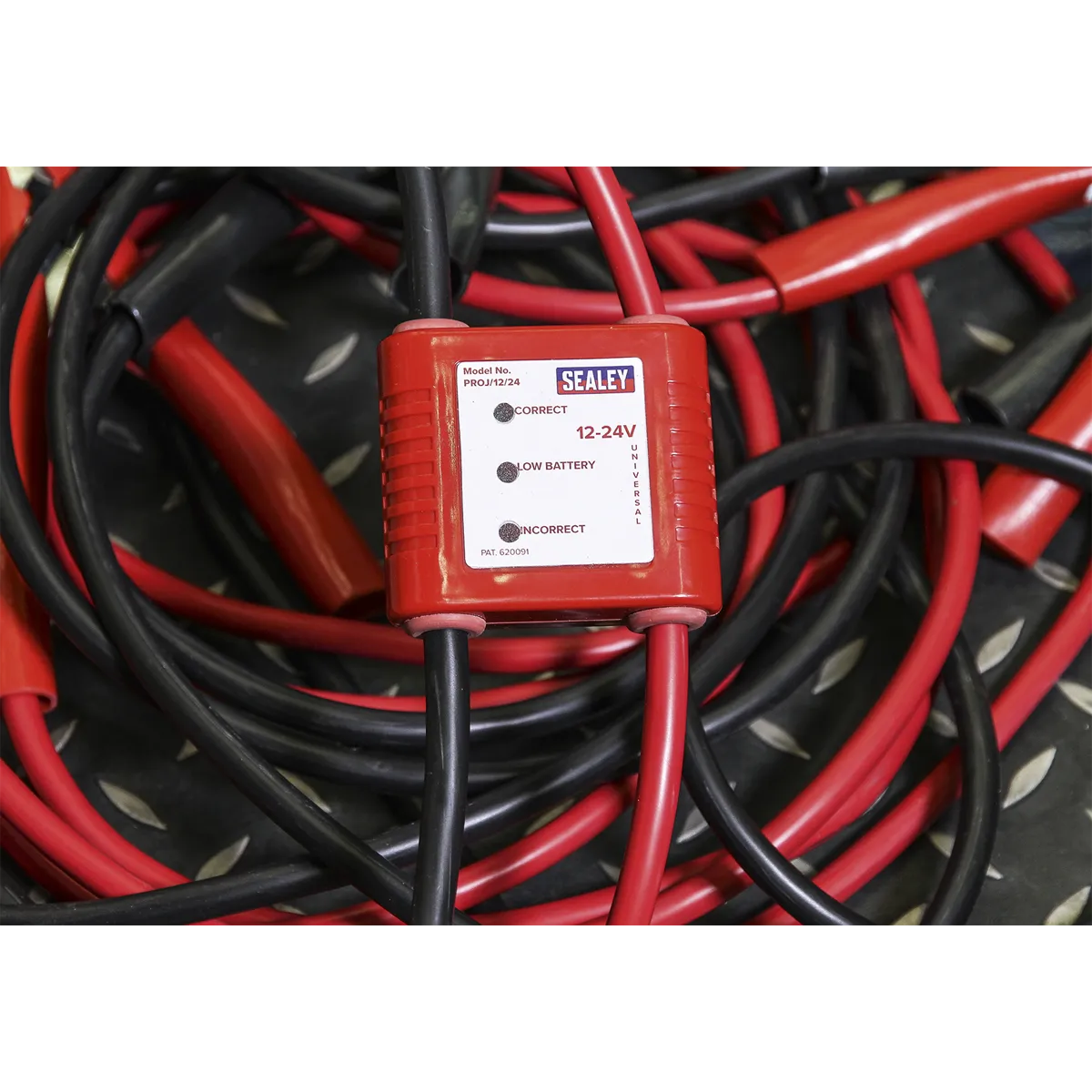 Booster Cables 7m 450A 25mm_ with 12/24V Electronics Protection