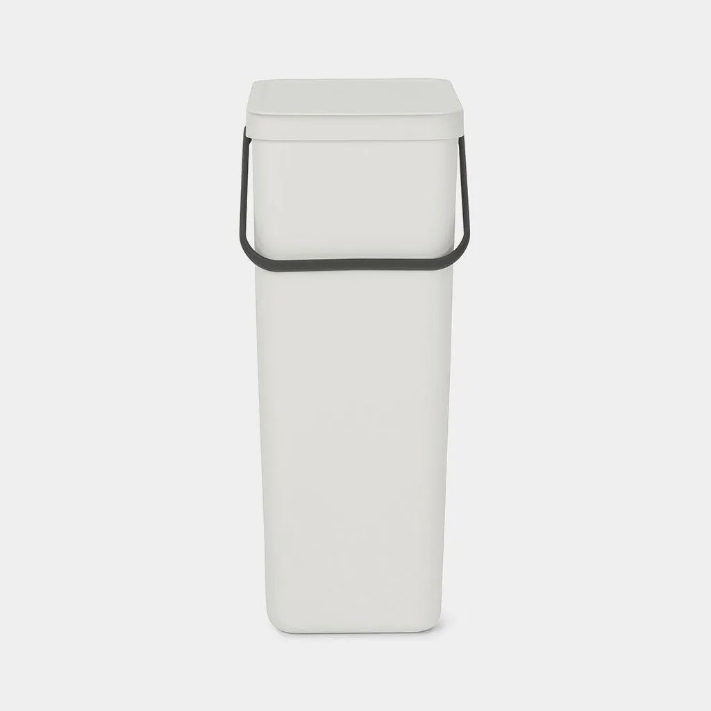 Brabantia Sort & Go 40L Recycle Bin - Light Grey | 214424