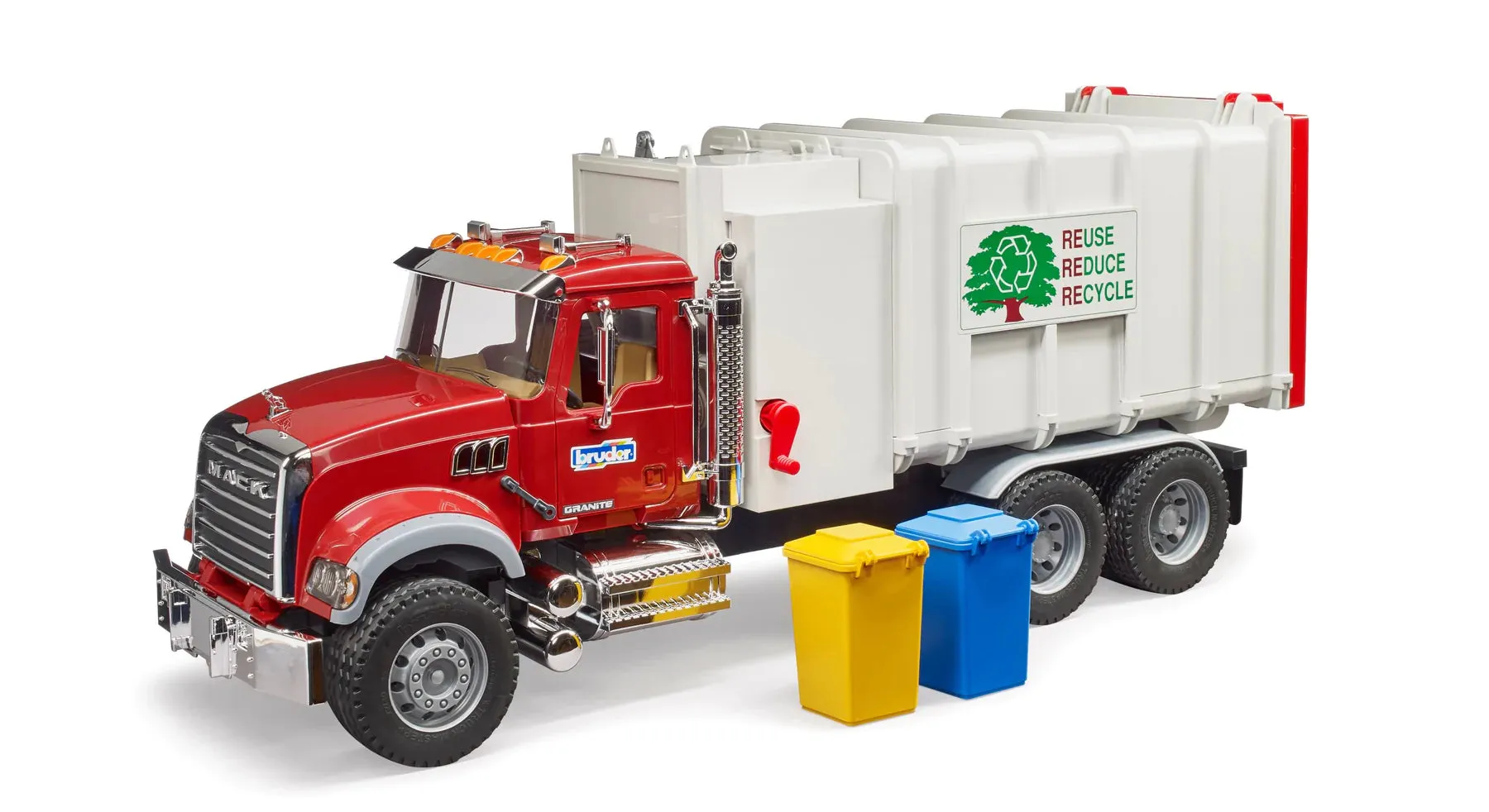 Bruder MACK Granite Side Loading Garbage Truck #02811
